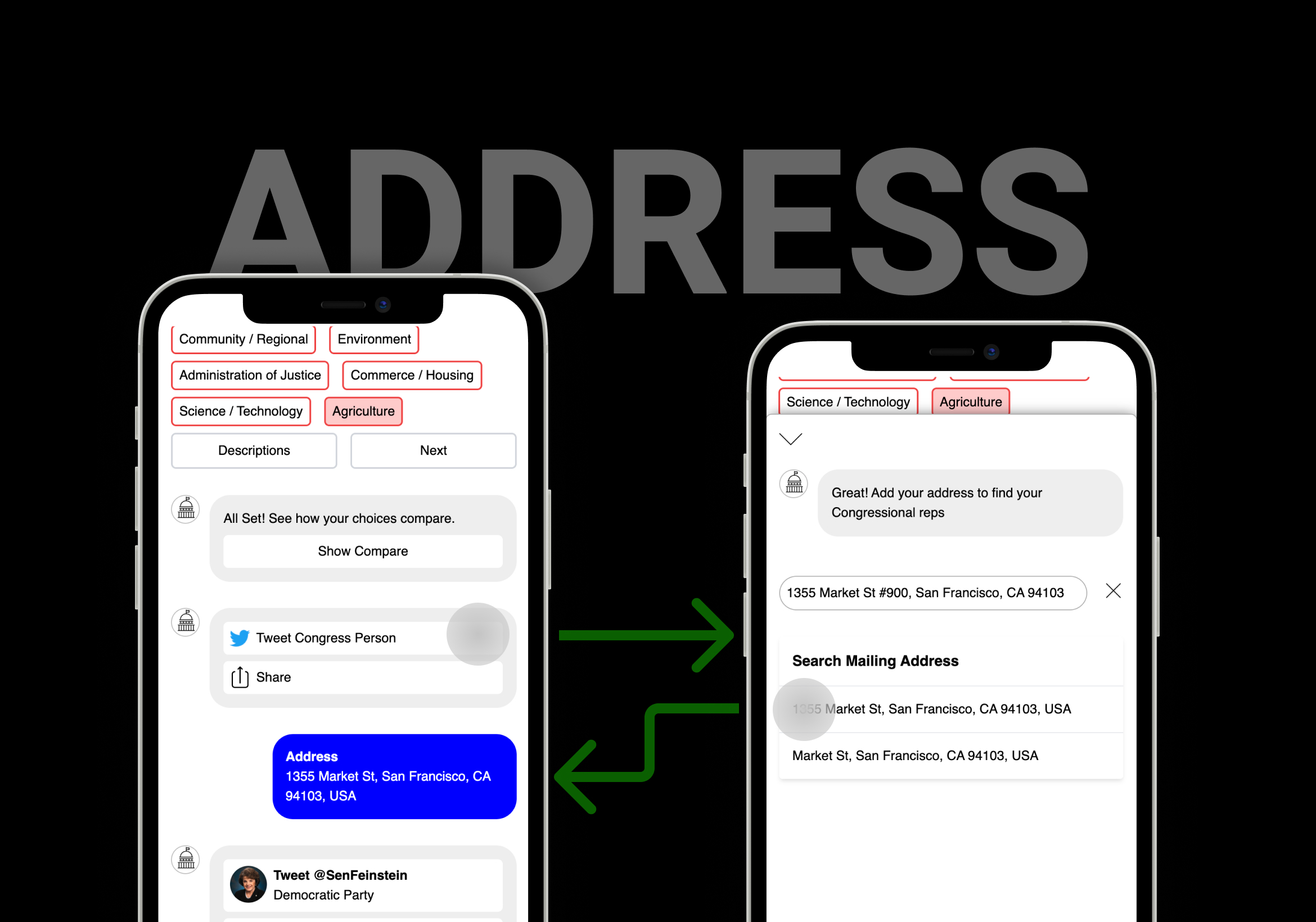 Where To Spend address lookup